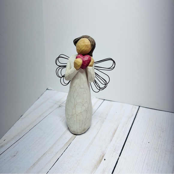 Willow Tree Other - Willow Tree Vintage Angel of the Heart Figurine Artist Susan Lordi 2000